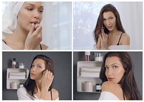 PR/ Pressemitteilung: MAKEUP SERIE MIT BELLA HADID