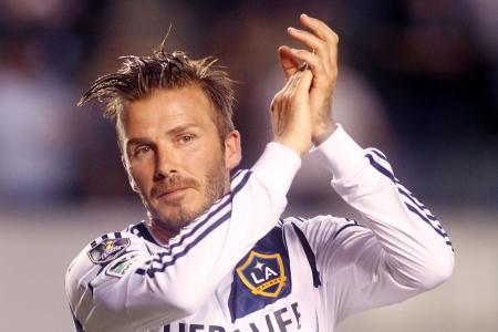 David Beckham setzt sich zur Ruhe