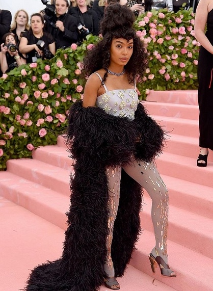 Yara Shahidi in Prada