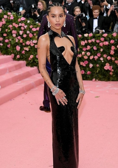 Zoe Kravitz in Saint Laurent